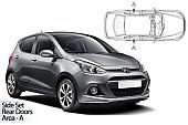 Slune�n� clony CarShades HYUNDAI i10, 5-dv��.