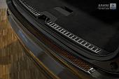 Kryt prahu zadn�ch dve�� Volvo XC90 - nerez - �ern� / �erven� karbon
