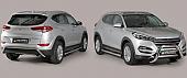 Zadn� ochrann� r�m - nerez Hyundai Tucson III