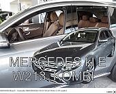 Deflektory-ofuky oken Mercedes E W213 4D  combi - p�edn�+zadn�