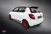 Karbon lity dve BT Design koda Fabia II