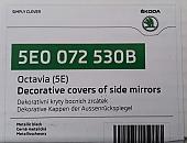 �ern� kryty zrc�tek �koda Octavia III