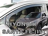 Deflektory-ofuky oken Hyundai Santa Fe IV - p�edn�