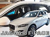 Deflektory-ofuky oken Jaguar  F-pace - pedn+zadn