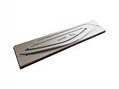 Nerez chrom li�ty horn� hrany oken �koda Octavia III