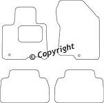 Autokoberce Hyundai Santa Fe IV