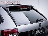 Deflektory zadn�ho okna - flaps �koda Octavia RS III kombi