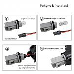 LED dynamick� bo�n� blika�e �koda Fabia I