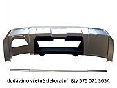 Difuzor zadniho narazniku Crossover Silver Seat Ateca - vetn lity, 1xdvojit vfuk 