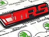 �koda RS embl�m 2023 do p�edn� masky - BLACK / RED