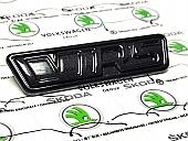 �koda RS embl�m 2023 do p�edn� masky - BLACK / RED