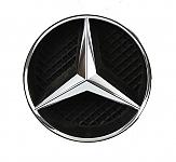 Origin�l logo MERCEDES do masky, chrom, s dr��kem, ne pro Distronic
