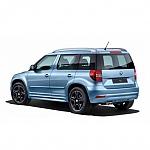 Zadn� difuzor Sportline �koda Yeti Black Magic - �ern� metal�za
