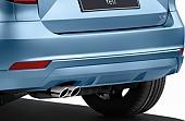 Zadn� difuzor Sportline �koda Yeti Black Magic - �ern� metal�za