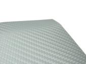 Karbonov� folie 100x152cm, st��brn�