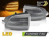 LED dynamick� bo�n� blinkr do zrc�tek pro Volvo XC70 XC90 Facelift - b�l� proveden�