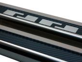 Kryty prah-nerez+karbon VOLVO V60 II