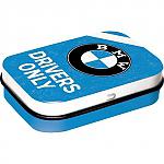 Plechov krabika s mentolkami Mint Box BMW Only