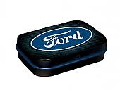 Plechov� krabi�ka s mentolkami Mint Box Ford - logo