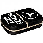 Plechov� krabi�ka s mentolkami Mint Box Mercedes - Benz Drivers Only