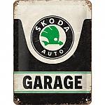 Retro cedule �koda Garage 15x20cm