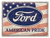Retro cedule - Ford - American Pride
