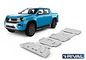 sada ALU kryt� podvozku Volkswagen Amarok II - motor, radiator, p�evodovka a rozd�lovac� p�evodovka 4mm