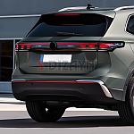 Nerez - chrom dekory-difuzory zadn�ho n�razn�ku Volkswagen Tiguan III