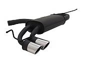 Sportovn� v�fuk Novus Volkswagen Golf VI 2x 76mm SR-Design