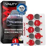 Neviditeln� magnetick� dr��k SPZ IVALITY - 1ks pod n�razn�k