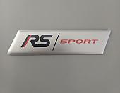 Samolep�c� interierov� �t�tek RS SPORT - st��brn�