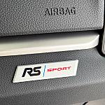 Samolep�c� interierov� �t�tek RS SPORT - st��brn�