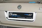 R�me�ek zadn� RZ �koda Octavia II - chrom
