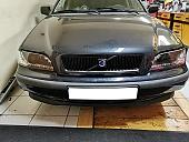 P�edn� sv�tla �ern� LED Devil Eyes Volvo S40 / V40