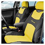 Potah sedadla TRIKO p�edn� 2ks �lut�