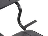 Sportovn� ko�enkov� seda�ka + r�m pro hern� konzoli / volant, �ern�