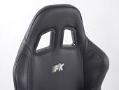 Sportovn� ko�enkov� seda�ka + r�m pro hern� konzoli / volant, �ern�