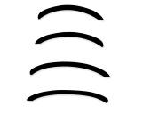 Lemy blatn�k� Hyundai Coupe, 2-dv��. bez bo�n� li�ty, �ern� mat