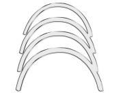 Chromov� lemy blatn�k� Lada Niva, 2-dv��.