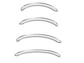 Chromov� lemy blatn�k� Hyundai Coupe, 2-dv��. bez bo�n� li�ty