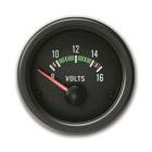 Voltmetr 52mm ern Youngtimer