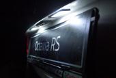 LED osvětlení SPZ Škoda Octavia III