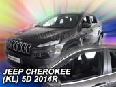 Deflektory-ofuky oken Jeep Cherokee (KL)