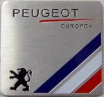 Samolep�c� znak Peugeot europe