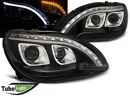 LED pedn svtla Mercedes S W220 ern Tube Light