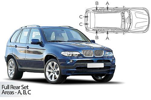 Slunen clony CarShades BMW X5 E53, 5-dv.