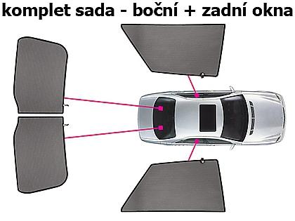 Slune�n� clony CarShades �KODA Fabia II, 5-dv��.