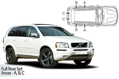 Slune�n� clony CarShades VOLVO XC90, 5-dv��.