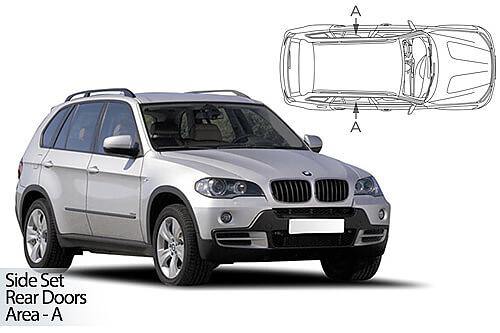 Slunen clony CarShades BMW X5, 5-dv.