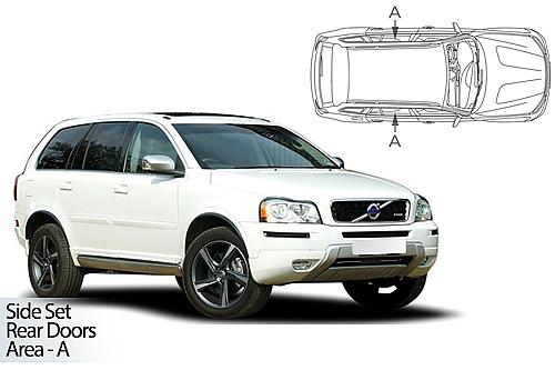 Slune�n� clony CarShades VOLVO XC90, 5-dv��.
